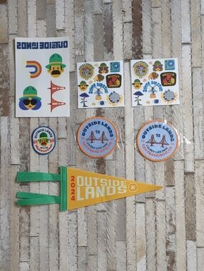 Outside Lands 2024 VIP Ticket Merchandise Set
